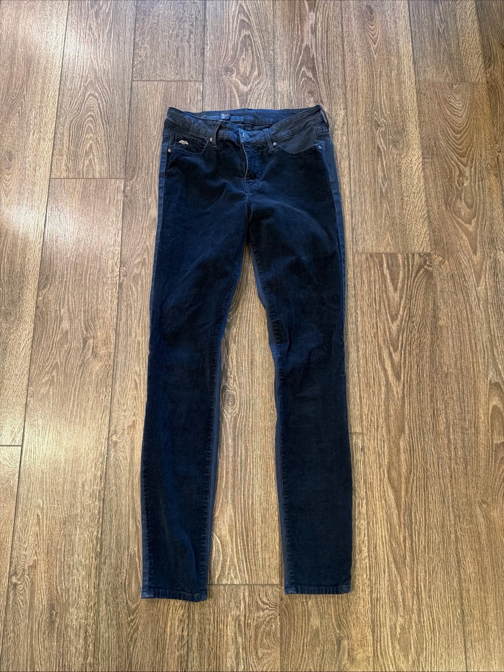 Armani Exchange Women's Navy Skinny Stretch Jeans